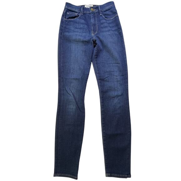FRAME Women Ali Ultra High Rise Cigarette Skinny Jeans Size 25 - Picture 2 of 10
